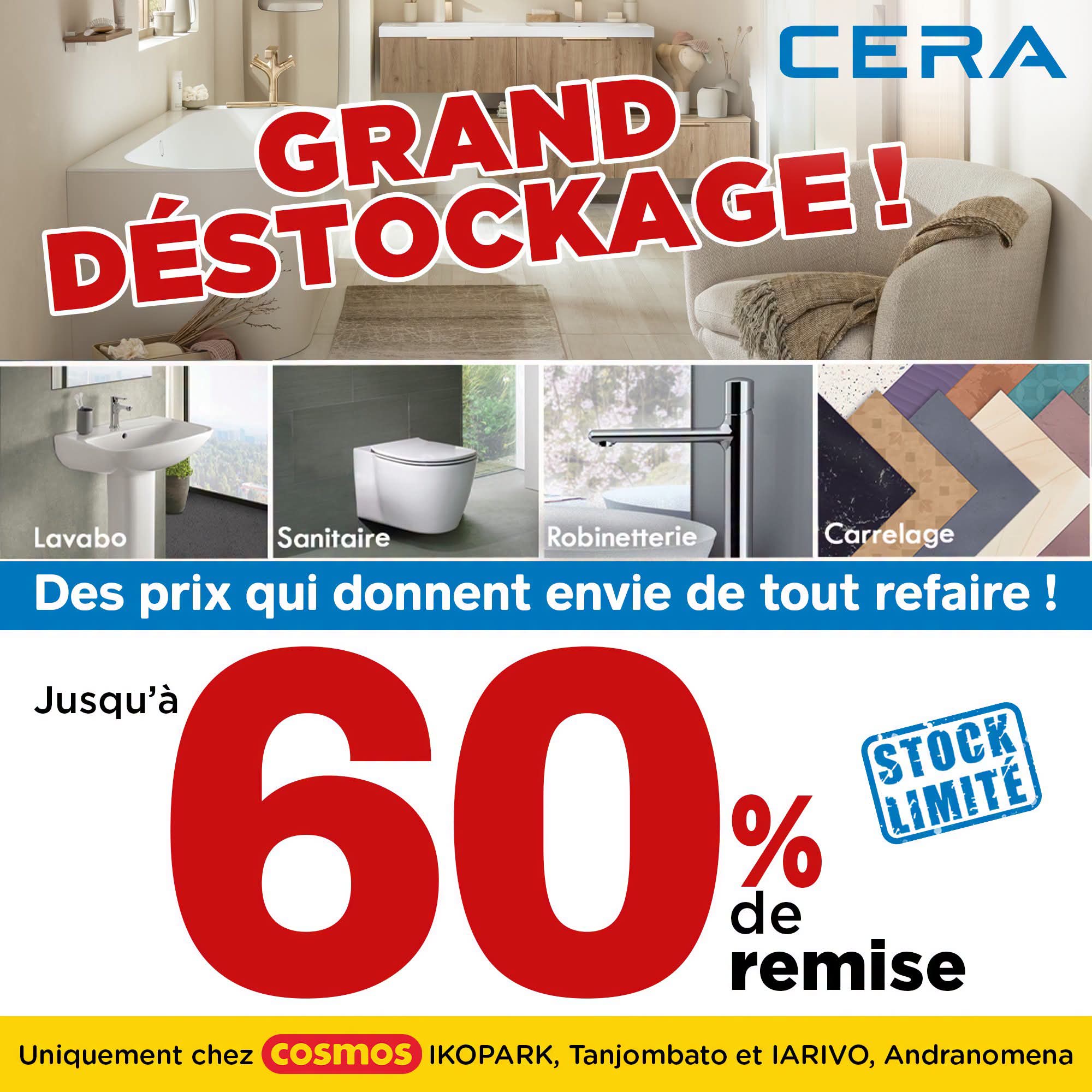 Grand Déstockage CERA